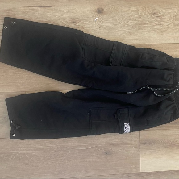 Men's Black Cargo Pants - Picture 1 of 1